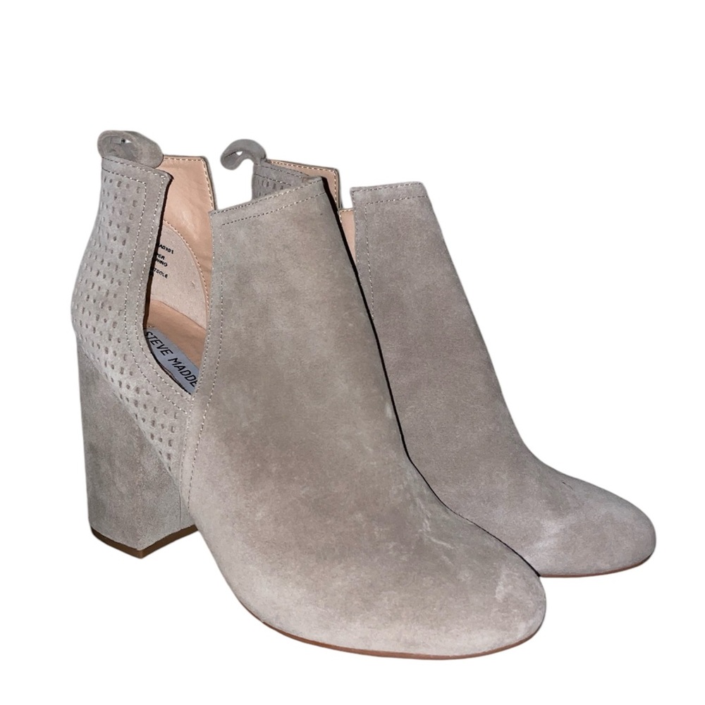 Steve Madden Nomad Taupe Suede - Picture 2 of 8